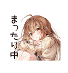 猫好き女子の昼寝♡（個別スタンプ：10）
