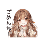 猫好き女子の昼寝♡（個別スタンプ：31）