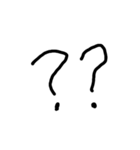 手書き風デカ文字スタンプ（個別スタンプ：31）