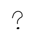 手書き風デカ文字スタンプ（個別スタンプ：33）