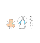 ピースくんと鼻くんのコラボスタンプ！（個別スタンプ：6）