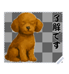 犬の メッセージ スタンプ 72（個別スタンプ：2）