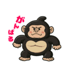 なっちゃんが描いたアニマルスタンプ。（個別スタンプ：9）