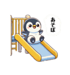もふもふペンギン④✨（個別スタンプ：3）
