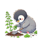 もふもふペンギン④✨（個別スタンプ：15）