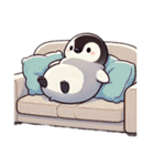 もふもふペンギン④✨（個別スタンプ：40）