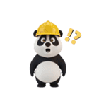 パンダ3Dアニメ風（個別スタンプ：9）