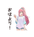 片付け苦手子の日常♡（個別スタンプ：3）