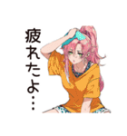 片付け苦手子の日常♡（個別スタンプ：10）