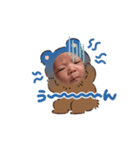 かずクマ新生児（個別スタンプ：3）