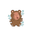 かずクマ新生児（個別スタンプ：4）