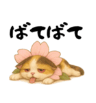 桜にゃん③ふわ夏（個別スタンプ：13）