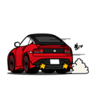 大好き！22年代ロングノーズスポーツカー（個別スタンプ：12）