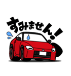 大好き！22年代ロングノーズスポーツカー（個別スタンプ：16）
