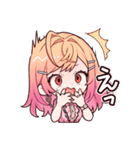 ホロライブ公式スタンプ「一条莉々華」（個別スタンプ：7）