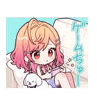 ホロライブ公式スタンプ「一条莉々華」（個別スタンプ：12）