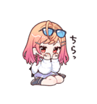 ホロライブ公式スタンプ「一条莉々華」（個別スタンプ：18）