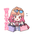 ホロライブ公式スタンプ「一条莉々華」（個別スタンプ：19）