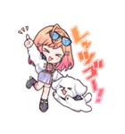 ホロライブ公式スタンプ「一条莉々華」（個別スタンプ：24）