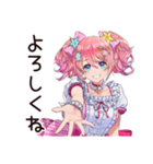 尊い★限界オタクちゃん（個別スタンプ：8）