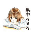 ふつうの女の子の♡おうちデート（個別スタンプ：19）