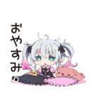地雷ちゃん★深夜のポエム（個別スタンプ：15）