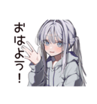 疲れ目女子のブルーライト★（個別スタンプ：2）