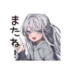 疲れ目女子のブルーライト★（個別スタンプ：39）