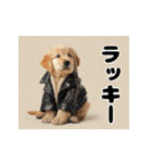 子犬衣装スタンプ（個別スタンプ：29）