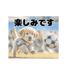 子犬衣装スタンプ（個別スタンプ：31）