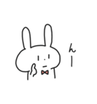 色んな感情を伝えたいうさぎ（個別スタンプ：7）