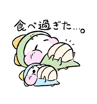 しろまる。のゆるいスタンプ【恐竜ごっこ】（個別スタンプ：23）