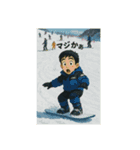 可愛い男の子のあいさつ（個別スタンプ：4）