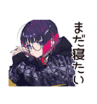サブカル女子★朝のあいさつ（個別スタンプ：15）