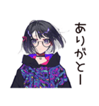 サブカル女子★朝のあいさつ（個別スタンプ：35）