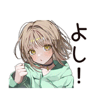 ゆるパーカーちゃんの節電ライフ（個別スタンプ：13）