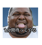 面白い筋肉デブ外国人2【煽り・毒舌】（個別スタンプ：6）