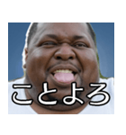面白い筋肉デブ外国人2【煽り・毒舌】（個別スタンプ：29）