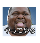 面白い筋肉デブ外国人2【煽り・毒舌】（個別スタンプ：32）