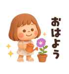 【3D】ずっと使える夏編★ぶちゃこの日常（個別スタンプ：1）