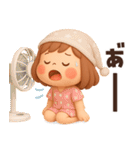 【3D】ずっと使える夏編★ぶちゃこの日常（個別スタンプ：22）