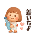 【3D】ずっと使える夏編★ぶちゃこの日常（個別スタンプ：38）