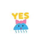 動くルミクラゲbyRin（個別スタンプ：7）