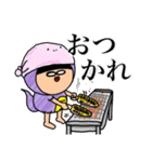 へび美と竜じの夏の日々。（個別スタンプ：24）