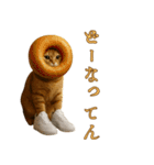 brain rot cat（個別スタンプ：18）