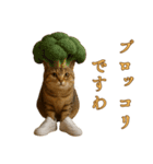 brain rot cat（個別スタンプ：32）