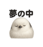 癒し系シマエナガの眠いラインスタンプ（個別スタンプ：14）