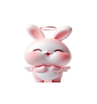 ピンクうさぎのぐうたら日常（個別スタンプ：18）