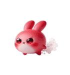 ピンクうさぎのぐうたら日常（個別スタンプ：20）