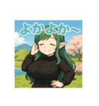 な〜ずカフェ  るなママ 宮崎編（個別スタンプ：6）